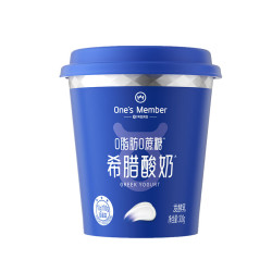 1号会员店 0脂肪希腊酸奶 300g/杯 0 蔗糖 10g 蛋白