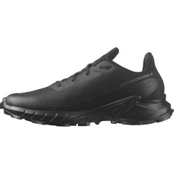 SALOMON 男士 运动风格 alphacross 5 l47313100031 越野跑鞋 缓震 BlackBlackEbony 9.5
