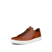 ECCO 爱步 男士 Classic Sneaker 休闲运动鞋 Cognac Powder 42.5 EU