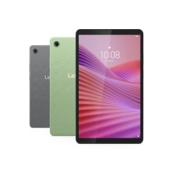 Lenovo 联想 Tab One 平板电脑 | 8.7 英寸 1340 x 800 LCD 显示屏 | 联发科技 Helio G85 | 4GB RAM | 64GB 内存 | Android 14 | 月神灰 | 包括对开式保护套