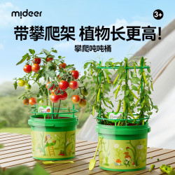 弥鹿 儿童植物种植观察窗阳光房小盆栽玩具小学生幼儿园暑假生日礼物 攀爬吨吨桶