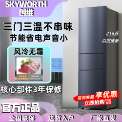 创维 BCD-216W3Y2_晨曦灰