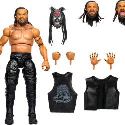 Mattel WWE 终极版 Jacob Fatu 可动公仔和配件套装