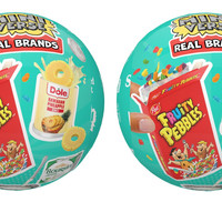 MGA's Miniverse Real Brands 系列 2 迷你收藏品(2 件装)盲包,超逼真复制食品品牌,惊喜开箱玩具,收藏家礼品,适合 8 岁以上儿童,不可食用
