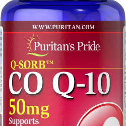 Puritan's Pride 普丽普莱 辅酶Q10营养补充剂 能量管理 100粒软胶囊每瓶 无香料 不含麸质 1件装 适合成人