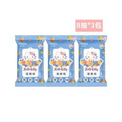 妮飘 厨房卫生清洁湿巾纸厕纸懒人抹布实惠大包装去油污