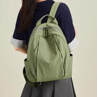 热风 时尚双肩包女轻便旅行双肩包电脑包高级感轻奢背包女