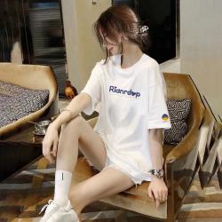 唐狮 纯棉 女士短袖T恤
