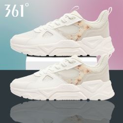 361° 户外休闲鞋女鞋2026秋季新款正品云舒潮轻便透气网面运动鞋女
