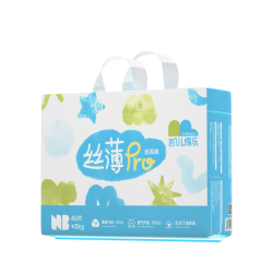 凯儿得乐 丝薄pro纸尿裤夏季超薄透气尿不湿宝宝新生婴儿非拉拉裤