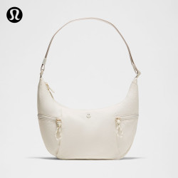 lululemon Slouchy 斜挎包 LU9CACS 浅象牙白 O/S