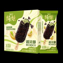 伊利 绮炫曲奇脆脆浓浓开心果味冰淇淋65克*4支