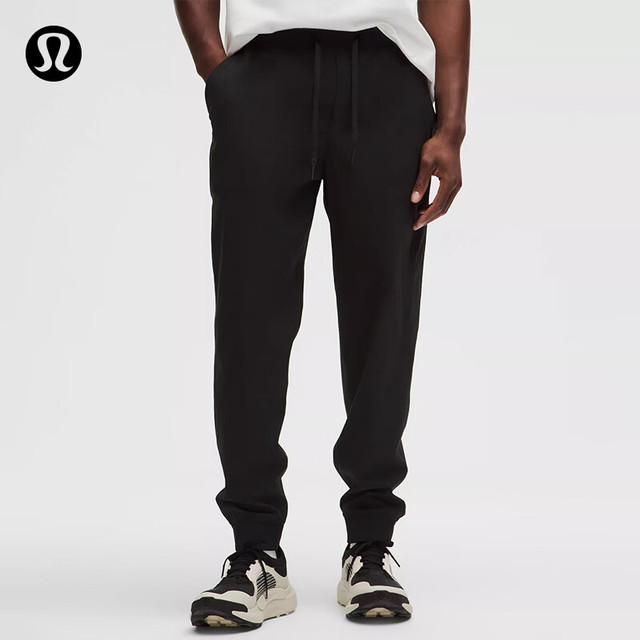 lululemon 丨ABC 男士常规款运动裤 *WovenAir LM5AXMS 黑色 M
