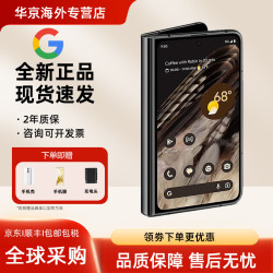 谷歌 Pixel Fold 大折叠屏智能手机7.6英寸1.5K超清120Hz高刷主屏 5.8英寸外屏G2自研处理12+256G