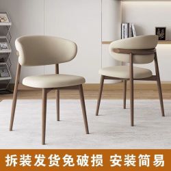 OLOEY 轻奢餐椅家用餐桌凳子靠背椅书桌椅 2把
