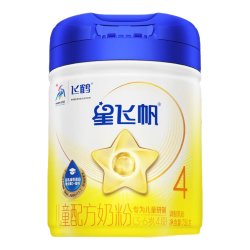 飞鹤 星飞帆儿童成长配方奶粉4段750g*6新老混发