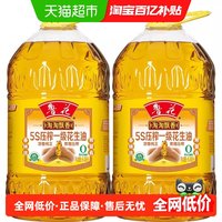 鲁花 淘淘飘香花生油6.08L*2 食用油