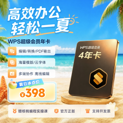WPS 金山软件 wps会员年卡