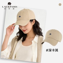 力可派 帽子纯棉软顶鸭舌帽女款棒球帽