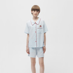 蕉内 棉棉520Home 泡泡纱 睡衣/家居服套装