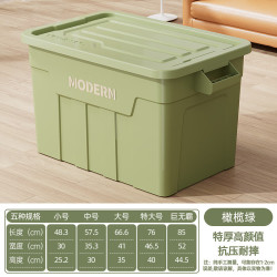 稻草熊 加厚收纳箱  橄榄绿 小号