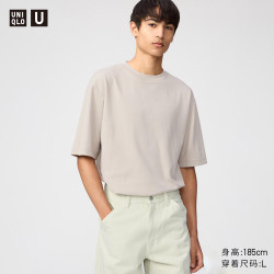 优衣库 凉感 女士T恤 M 02 浅灰色