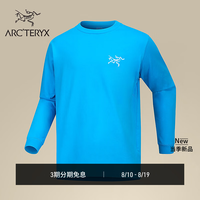 ARC'TERYX KRAGG COTTON LS 男子 棉质长袖T恤 Aquaculture/潮汐蓝 M