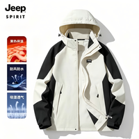 JEEP SPIRIT 【吉普自营】JEEP SPIRIT 吉普冲锋夹克-1818F032「四色可选-男女同款」jd黑标