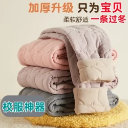 男女童校服神器内搭打底加绒冬季学生中大童儿童保暖裤