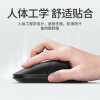 ThinkPad 联想thinkplus单模静音无线USB办公鼠标 笔记本 台式机办公鼠标磁吸盖