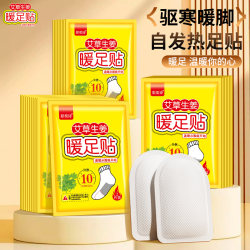 彩奕诗 暖足贴热贴暖足贴学生防寒保暖脚底自发热鞋垫暖脚神器暖足贴