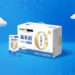蒙牛 新养道无乳糖牛奶全脂型钻包200ml×24包