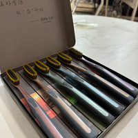 贝菲玛 创新U型加长高效洁净长刷头细丝软毛牙刷盒装WT