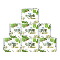 ABC 澳洲茶树精华棉柔亲肤轻透薄日用240mm卫生姨妈巾