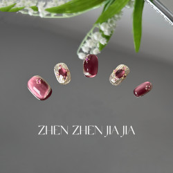 纯手工穿戴甲夏季仙女必备显白美甲片指甲贴片