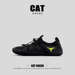 CAT KACAC美国溯溪鞋男款夏季新款户外透气速干涉水鞋男防滑运动沙滩鞋凉鞋 黑色  41