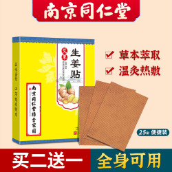 生姜贴24贴/盒全身可贴艾草热敷灸贴草本腰椎腿膝盖疼痛