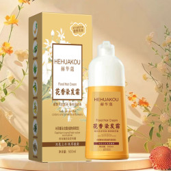 泡泡染 在家染发 染发剂 染发膏  盖白发上色温和