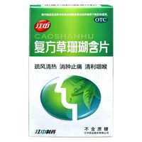 江中 复方草珊瑚含片 1.0g*24片/盒 总10盒