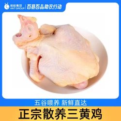 云依禾农庄 芮瑞 新鲜三黄鸡2只共1.4kg