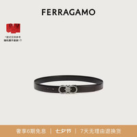 Salvatore Ferragamo Ferragamo)男咖啡色皮带 0770943_C _ 90