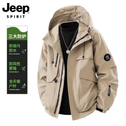 JEEP SPIRIT 吉普户外 三防冲锋衣 登山服 男女同款