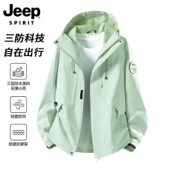 JEEP SPIRIT 吉普冲锋衣外套 防风防水登山服  男女同款
