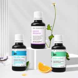 In Essence 澳洲ie精油复方健康套装睡眠香薰精油室内缓压顺畅呼吸