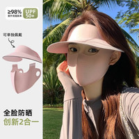 无品牌 INSELLE【防晒口罩】防晒面罩全脸遮阳女冰丝黑胶帽子护颈脸基尼骑行口罩