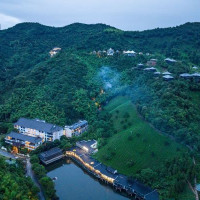 安吉涵田度假村 半山温泉双床房2晚(可拆分)