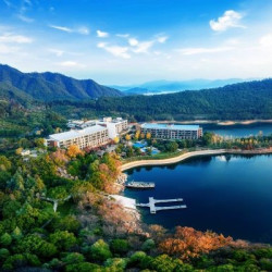 千岛湖自由洲际殿 尊享中心湖景双床房|宝格丽洗护|赏湖上日落|观湖浴缸2晚(连住)
