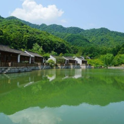 绍兴兰亭璞燊酒店 宛委阁双床房丨景观露台1晚