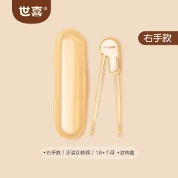世喜 儿童筷子训练筷236岁宝宝筷子学习儿童专用虎口训练习筷小孩