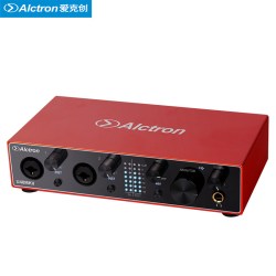 爱克创 U48MKII外置声卡主播直播电脑录音专业USB外置